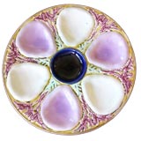 Majolica Oyster Plates