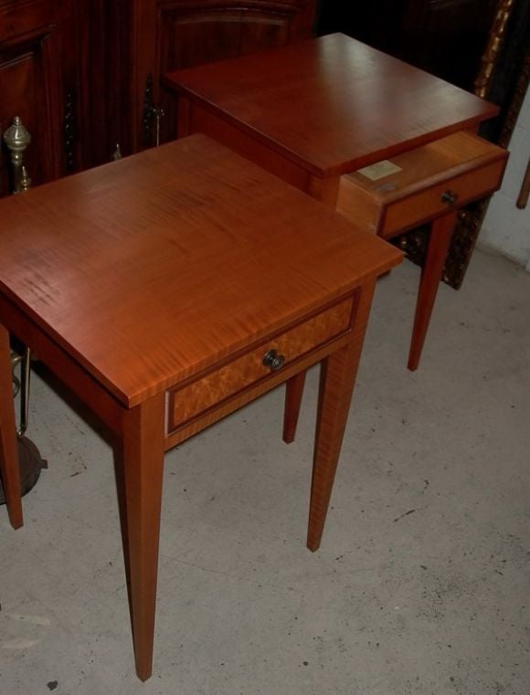 20th Century Pair of Eldred Wheeler Bedside Tables