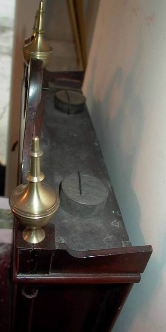 pillar and scroll clock