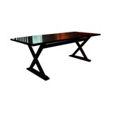 Vintage Modern Style  Classic Saw Buck Table