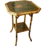 Small Bamboo Side Table