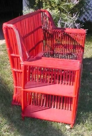 Stick Wicker Great Form Sofa