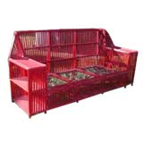 Stick Wicker Great Form Sofa