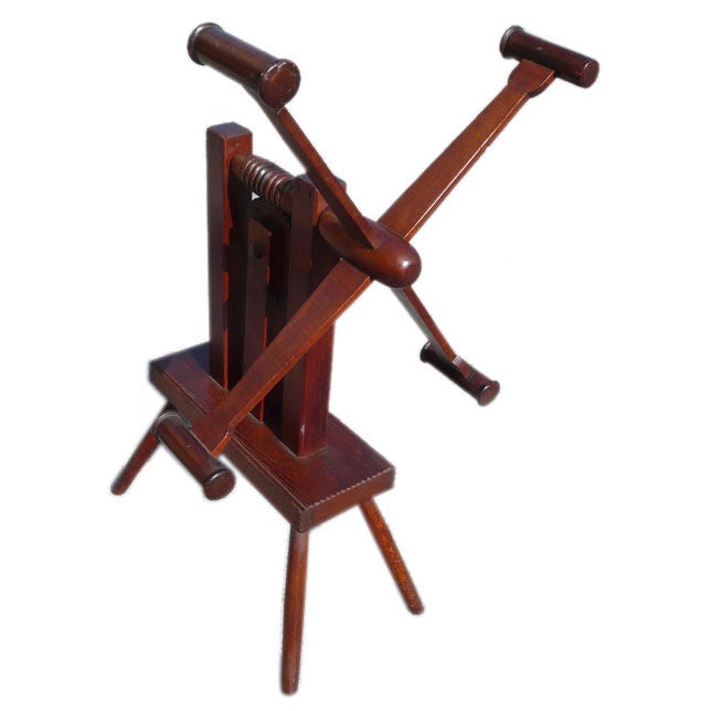 Wooden Yarn Winder Wheel at 1stDibs