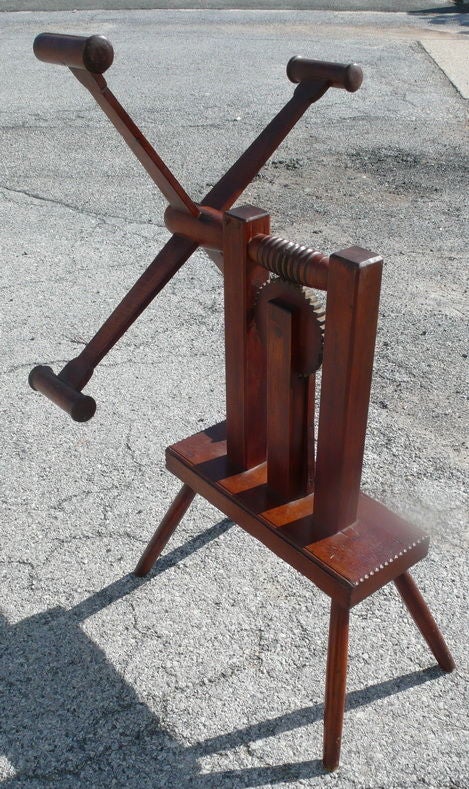 American Wooden Yarn Winder Wheel