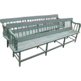 Pair of Meeting House Benches