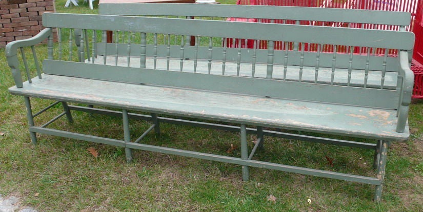 Pair of Meeting House Benches