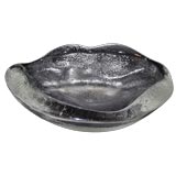Free Form Glass Candy Dish