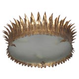Large Crown Ceiling Fixture