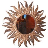 Spanish Iron Sunburst Mirror