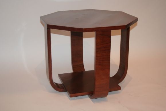 Octagonal End Table