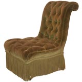Napoleon III Slipper Chair