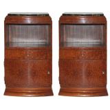 Elm burl night stands