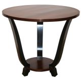 French 1940's Round Side Table