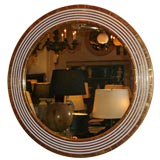 Gilt Wood Round Mirror