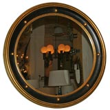 French 1940's Round Mirror