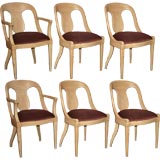 Antique Set of 6 French Dining Chairs