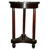 Marble Topped End Table