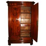 Antique Large Mahogany Armoire