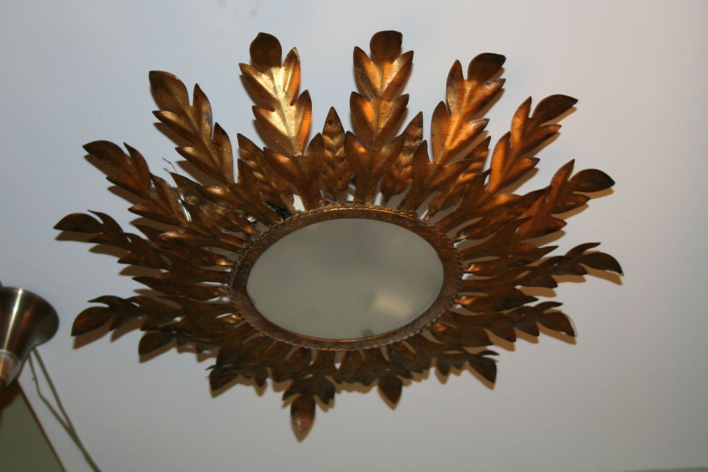 Sunburst Ceiling Fixture