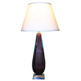 Two-toned Glass Lamp
