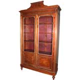 French Mahogany  Bookcase