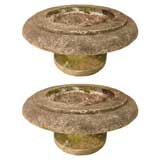 Pair  of  Stone  Urns