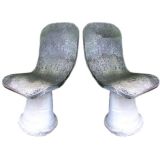 Set of Four '60s Garden Chairs