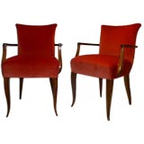 Pair of French 40's Armchairs