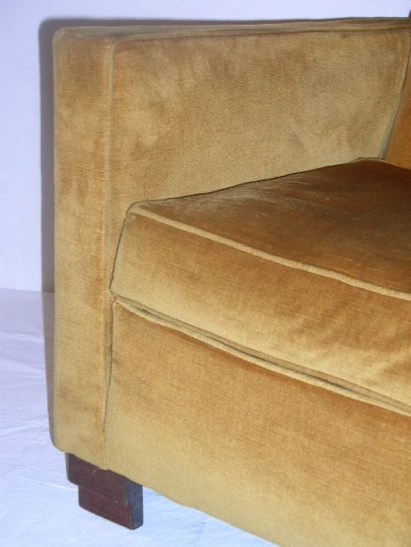 Pair French Deco Armchairs