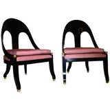 Vintage Spoon-back Classical Chairs