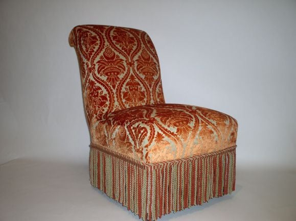 French 19th Century Slipper Chair