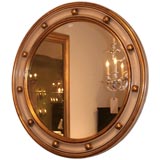 Regency Style Round Mirror