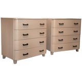 Pair of chest of drawers