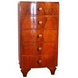 Five Drawer Walnut Semanier