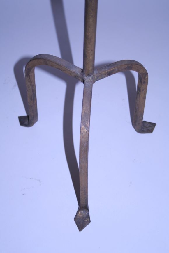 Gilt Iron Martini Table