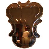 Vintage Venetian Powder Room Mirror