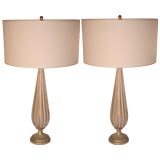 Pair of Mid-Century Murano Lamps