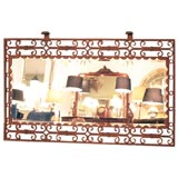 Gilt Wrought Iron Mirror