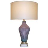 Large Lavender Marbro  Lamp