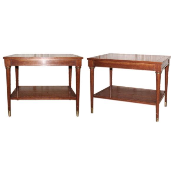 Pair of Cherry End Tables