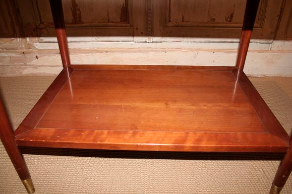 20th Century Pair of Cherry End Tables