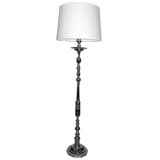 Nickel Plated Bronze Floorlamp