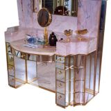 Beautiful Jansen mirrored dressing table