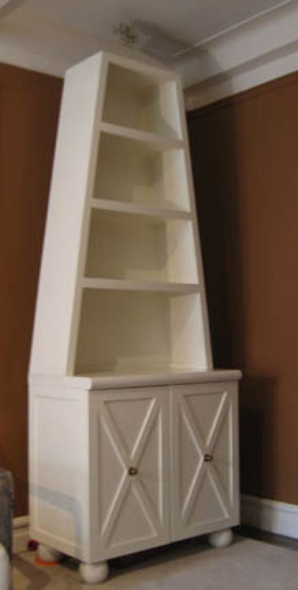 Pair of Obelisk bookcases