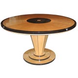 Pedestal dining table