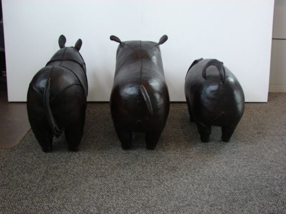English Leather Hippo, Pig or Rhino