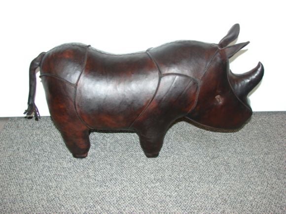 Leather Hippo, Pig or Rhino 1