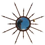 Wrought Iron French Spear Mirror