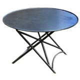 44" Round Wrought Iron Dining Table